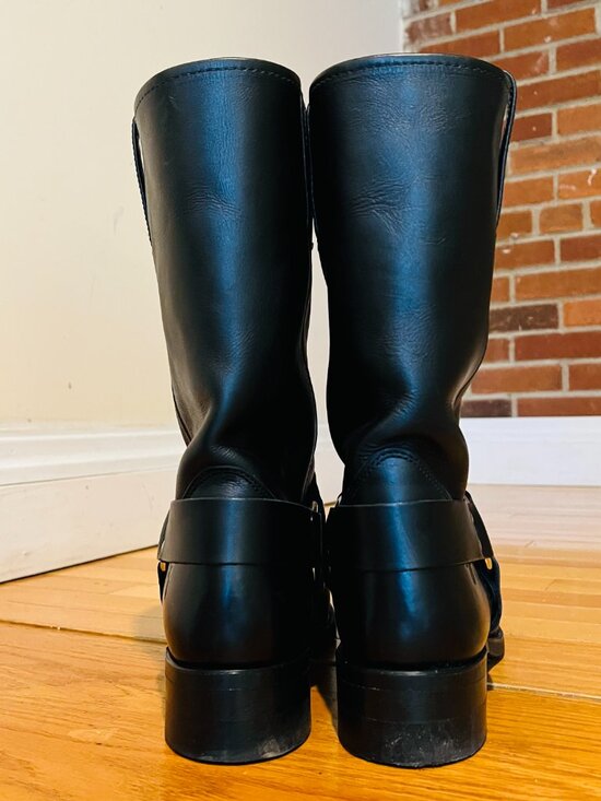 Vintage Frye Men\'s 87350 Size 13 M Black 14\